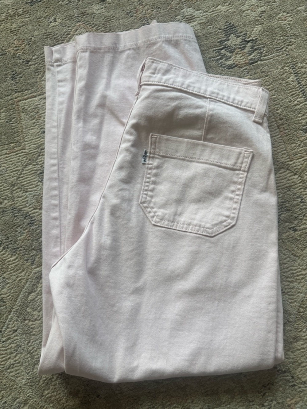 Levi's Light Pink Cropped Jeans